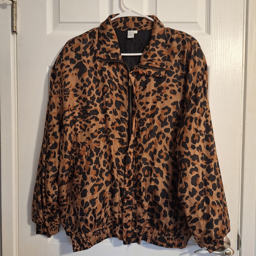 Leopard Print Women's Jacket